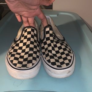Checkerboard Vans Slip-on